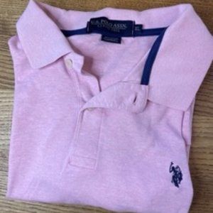 Men's XL Pink US Polo Association Shirt - Pre-owned